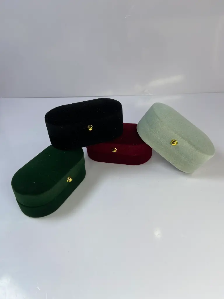 Velvet Couple Ring Box