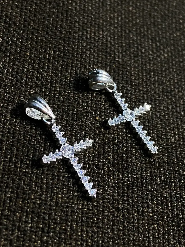 Miniature Guardian Cross Pendant