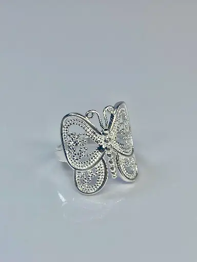 Silver Wings Ring