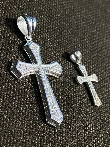 Sacred Valor Cross Pendant