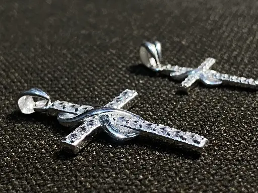 Eternity Cross Pendant